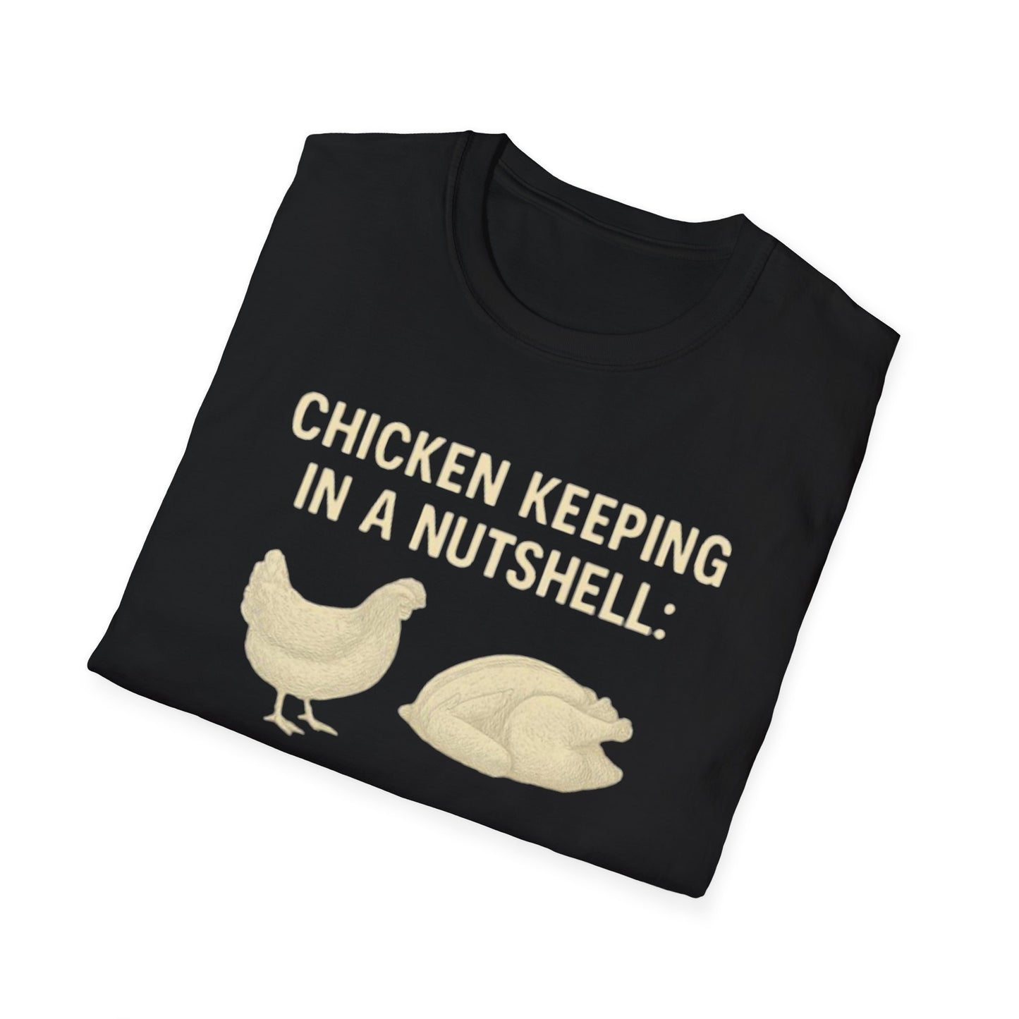 WeBeClucking “Chicken Keeping In A Nutshell” T-Shirt
